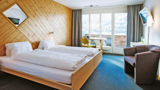 Ihr Zimmer im Hotel Hari in Adelboden im Berner Oberland